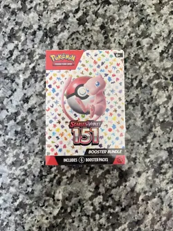 Pokemon TCG Scarlet & Violet 151 Booster Bundle Sealed New (6 packs) - Image 1