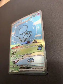 Pokemon 2024 Paldean Fates Shiny Mew ex 232/091 Special Illustration Rare - Image 3