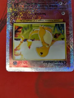 Pokemon TCG - Charmander - 70/110 - Reverse Holo Legendary -RARE MISPRINT LINE - Image 5