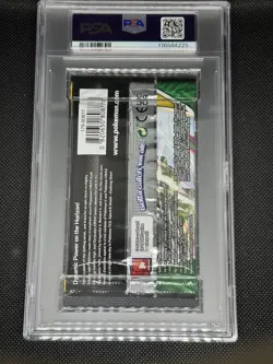 Pokemon Evolving Skies Rayquaza Foil Pack Art PSA 9 - Image 2
