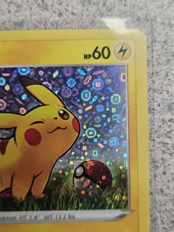 Pokemon TCG Pikachu Promo SWSH039 HOLO - 25th Anniversary GM Cereal Exclusive - Image 3