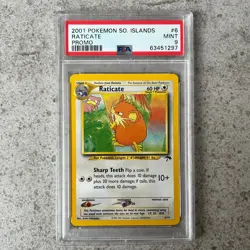 PSA 9 RATICATE #6 - Southern Islands 2001 WOTC Pokemon Promo - Image 1