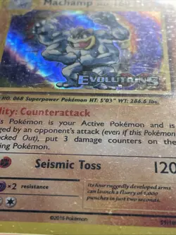 Machamp - 59/108 - Pokemon Evolutions PRERELEASE XY Holo NM! - Image 5