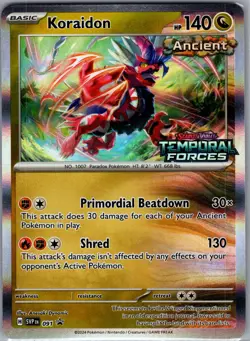 Koraidon SVP 091 (Prerelease) - Pokemon SV Black Star Promos - Holo Promo (NM) - Image 1