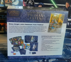 Paldean Fates Elite Trainer Box ETB Scarlet Violet POKEMON TCG - FACTORY SEALED - Image 2