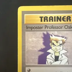 Pokemon Vintage Non-Holo Rare Imposter Professor Oak Base Set 73/102 1999 WotC - Image 2