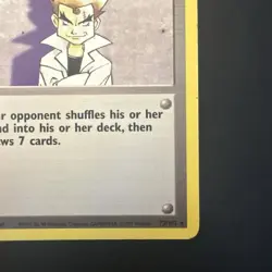 Pokemon Vintage Non-Holo Rare Imposter Professor Oak Base Set 73/102 1999 WotC - Image 4