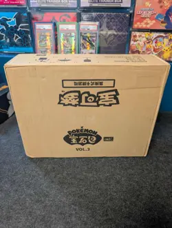 Gem Pack Volume 3 Booster Box Sealed Case Chinese Pokemon US Seller Vol 3 CBB3C - Image 1