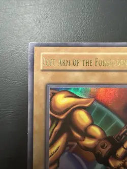 Yu-Gi-Oh! LOB #123 Left Arm of the Forbidden One 1st Edition Near Mint Original - Image 2