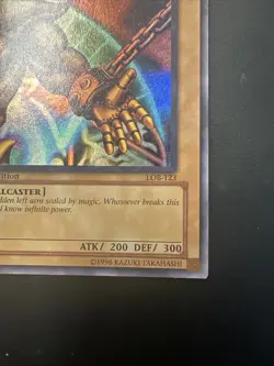 Yu-Gi-Oh! LOB #123 Left Arm of the Forbidden One 1st Edition Near Mint Original - Image 5