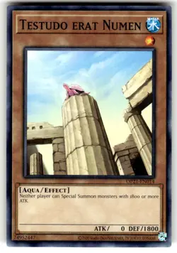 Testudo erat Numen OP21-EN014 OTS Tournament Pack 21 Unlimited Common NM - Image 1