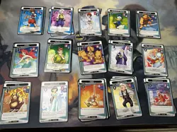 Kingdom Hearts TCG Card Game Light And Darkness Lot 174 Cards 6 Rares 1 Foil - Image 2