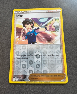 235/264 JUDGE REVERSE HOLO FUSION STRIKE POKEMON CARD - Image 1