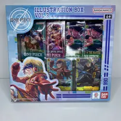 Bandai One Piece Trading Card Game: Illustration Box Volume 3 NEW FACTORY SEALED - Image 1