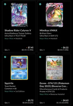small Pokemon Lot Collection of 14 Cards - Image 4