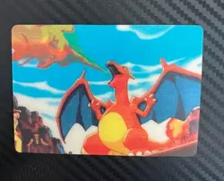 Pokemon Charizard Viz Video Pioneer 3D Lenticular Card PIKA-0024D/DVD LP/MP - Image 1