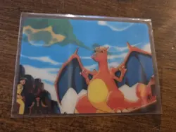 Pokemon Lenticular Charizard Card - Viz Video Pioneer PIKA-0024D - 3D Promo LP - Image 1