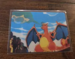 Pokemon Lenticular Charizard Card - Viz Video Pioneer PIKA-0024D - 3D Promo LP - Image 2