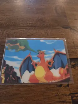 Pokemon Lenticular Charizard Card - Viz Video Pioneer PIKA-0024D - 3D Promo LP - Image 5