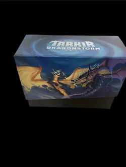 MTG - Tarkir Dragonstorm - Card storage box With Tokens Etc - Image 1