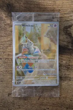 Mimikyu - 075 (Pokemon Center Exclusive) 075 Sv: Scarlet & Violet Promo Card - Image 1