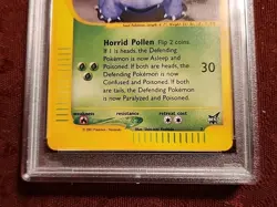 Pokemon Dark Venusaur Best of Game #7 Promo Card TCG Nintendo 2002 Graded PSA 9 - Image 3