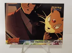 THE PROPOSITION #5 - BLACK LOGO - NON-HOLO - Mewtwo SB - TOPPS POKEMON CARD - LP - Image 1