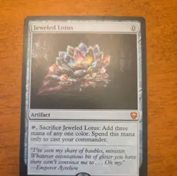 MTG English Jeweled Lotus NM Normal Commander Legends - Image 1