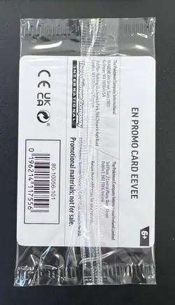 Eevee Pokemon Day Stamp Prismatic Evolutions Set TCG Card 074/131 Sealed - Image 2