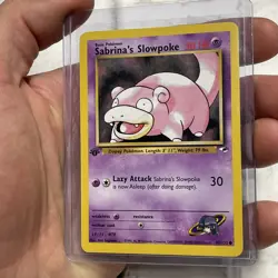 2000 Pokemon Gym Heroes 1st Edition 95/132 Sabrina's Slowpoke NM Vintage Card - Image 2