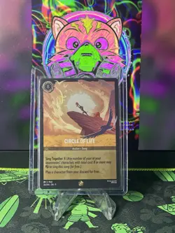 Circle of Life 26/204 Fabled Cold Foil Lorcana Cards Rare Mint - Image 1