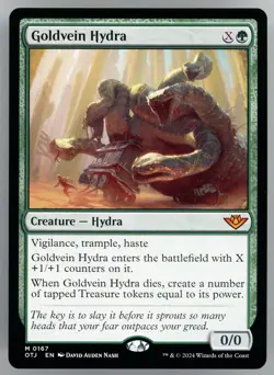 Goldvein Hydra Outlaws of Thunder Junction Regular - Image 1