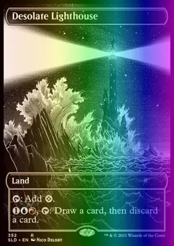 MTG Desolate Lighthouse (352/1164) Secret Lair Drop Series NM FOIL - Image 1