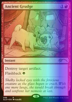MTG Magic the Gathering Ancient Grudge (98/1164) Secret Lair Drop Series NM FOIL - Image 1