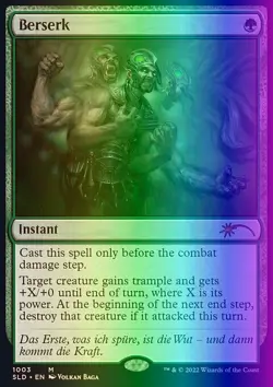MTG Magic the Gathering Berserk (1003/1164) Secret Lair Drop Series NM FOIL - Image 1