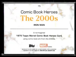 2025 1975 Topps Marvel Comics Iron Man Heroes #75 - Image 2