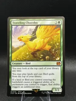 Traveling Chocobo M #210 MTG Final Fantasy FF7 FFVII - MYTHIC MINT FAST SHIPPED! - Image 2
