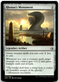 MTG Rhonas's Monument U Amonkhet 236 LP - Image 1