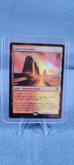 MTG: Sacred Foundry 0256 Edge of Eternities Foil - Image 1