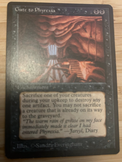 Gate to Phyrexia - Antiquities - Great Condition - Image 1