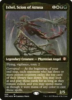Near Mint, English - 4 x MTG Ixhel, Scion of Atraxa - Display Commander - Not To - Image 1
