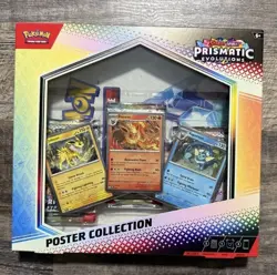 Pokemon TCG Scarlet & Violet Prismatic Evolutions Poster Collection Box - New! - Image 1