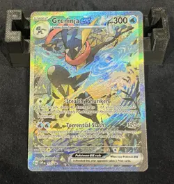 Pokemon Greninja ex 132 Black Star Promo S&V Shrouded Fable - Image 1
