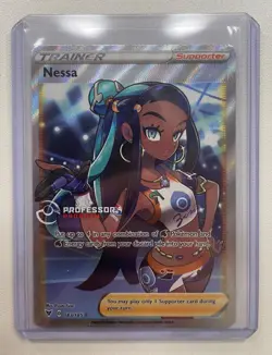 Professor Program Promo Pokemon Nessa Vivid Voltage 183/185 - Image 1