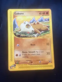 Pokemon TCG Cubone Expedition Base Set 103/165, Regular Common - Image 1