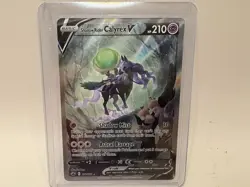 Pokemon TCG Chilling Reign #172/198 Shadow Rider Calyrex V (Alternate Art) NM - Image 1