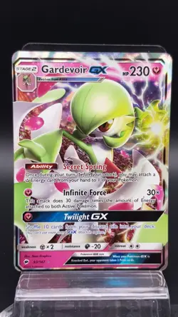Pokemon Gardevoir GX 93/147 Burning Shadows Half Art Holo Rare Near Mint - Image 1