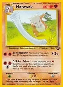 Pokemon Marowak (39/66) Jungle HP - Image 1