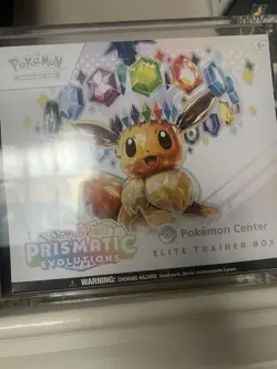 Prismatic Evolutions Pokemon Center Elite Trainer Box (ETB) with acrylic case - Image 5