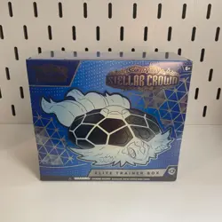 Pokemon Stellar Crown Elite Trainer Box Factory Sealed - Image 1
